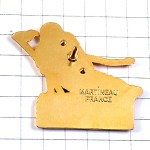 ピンバッジ・雪山スキー場アルプス山脈アンブランのスキーヤー滑降中 EMBRUN SKIING ALPS FRANCE