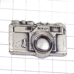 ピンバッジ・ニコンS3カメラ写真一眼レフ撮影シルバー銀色 NIKON NIKON-S3 JAPAN