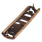 ピンバッジ・コンプリス洋服ブランド COMPLICE ブロンズ色アンティーク真鍮色 ピンバッジ・コンプリス洋服ブランド COMPLICE ブロンズ色アンティーク真鍮色