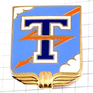 ブローチ・「Ｔ」イナヅマ矢印ボルドー＝スノン空軍基地ミリタリーフランス軍