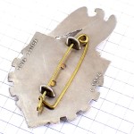 ブローチ・第12統制支援連隊フランス軍イーグル鷲わし鳥ミリタリー剣スフィンクス歯車 12E-REGIMENT-COMMANDEMENT-SOUTIEN 12RCS FRANCE