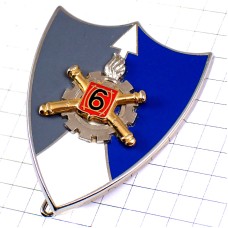 ブローチ・歯車ミサイル第6物資連隊ミリタリーフランス軍
