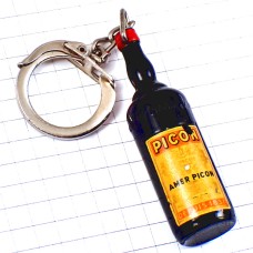 キーホルダー・ピコン酒ボトル型アルコール PICON AMER-PICON FRANCE