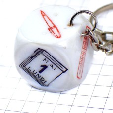 キーホルダー・サイコロ文房具柄カレンダー万年筆