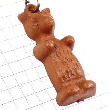 キーホルダー・小熊クマ型のチョコレートお菓子 OURSON BONCOLA FRANCE