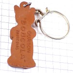 キーホルダー・小熊クマ型のチョコレートお菓子 OURSON BONCOLA FRANCE