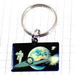 キーホルダー・惑星ミシュラン社ビバンダムくんビブ車タイヤ BIBENDUM MICHELIN FRANCE