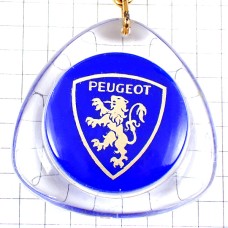 キーホルダー・プジョー車ライオンの紋章ブルー青色エンブレム PEUGEOT FRANCE キーホルダー・プジョー車ライオンの紋章ブルー青色エンブレム PEUGEOT FRANCE