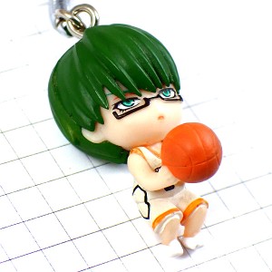 キーホルダー・黒子のバスケ漫画アニメ緑間真太郎バスケットボール