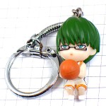 キーホルダー・黒子のバスケ漫画アニメ緑間真太郎バスケットボール