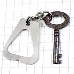 キーホルダー・銀色のカギ鍵シルバー