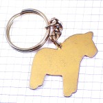 キーホルダー・馬の置物おもちゃ絵柄付きウマ
