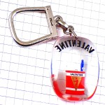 キーホルダー・ペンキの刷毛ブルボン社製ツール道具ハケ VALENTINE PAINTING BOURBON MOBILE FRANCE