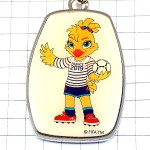 キーホルダー・サッカー女子ワールドカップ大会2019年コカコーラ