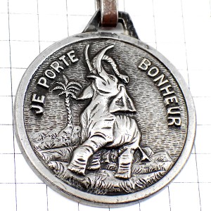 キーホルダー・紅茶テドレレファン幸運を運ぶ象シルバー銀色 THE-DE-L-ELEPHANT FRANCE