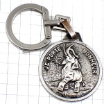 キーホルダー・紅茶テドレレファン幸運を運ぶ象シルバー銀色 THE-DE-L-ELEPHANT FRANCE