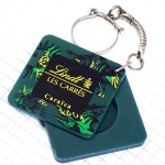 キーホルダー・リンツお菓子チョコレート四角ブラック