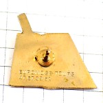 ピンバッジ・学校の白い本と緑色の鉛筆エンピツ文房具