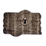 ピンバッジ・赤や青の魚たちと水草