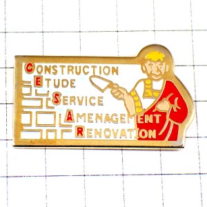 ピンバッジ・皇帝シーザー古代エジプト建築会社