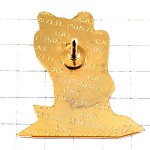 ピンバッジ・大鹿ハンティング狩猟 LA-MEUSIENNE FRANCE