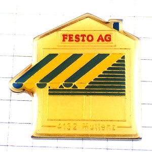 ピンバッジ・ドイツのお店の軒先 FESTO STORE GERMANY DEUTSCHLAND
