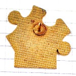 ピンバッジ・パズルのピース眼鏡エシロール社メガネ ESSILOR PUZZLE FRANCE