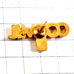 ピンバッジ・ユージーヌ化粧品コスミル金色ゴールド EUGENE PARIS COSMIL FRANCE