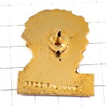 ピンバッジ・白い花一輪