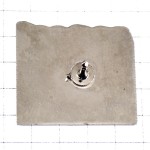 ピンバッジ・川を渡る橋