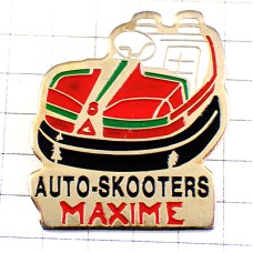 お買得ピンバッジ・遊園地の乗り物カート車マキシム MANEGE MAXIME SKOOTERS