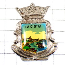 お買得ピンバッジ・ピンズ・ラシオタ海辺の風景の紋章