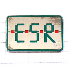 ピンバッジ・アルファベットESR大文字 ピンバッジ・アルファベットESR大文字