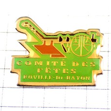 ピンバッジ・農業アンティークの農具