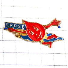 ピンバッジ・献血しずく赤い血の一滴