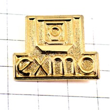 ピンバッジ・EXMA小文字アルファベット金色ゴールド ピンバッジ・EXMA小文字アルファベット金色ゴールド