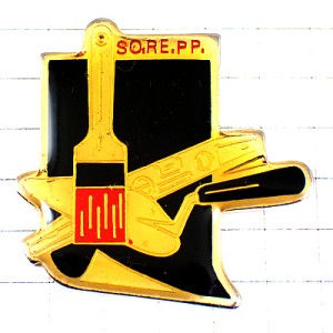 ピンバッジ・ハケやコテ道具ツール