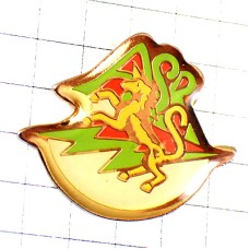 ピンバッジ・ユニコーン一角獣いななく馬