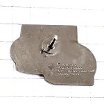 ピンバッジ・大きな丸太一本 PERISSE WOOD FRANCE