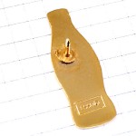 ピンバッジ・コカコーラ瓶ボトル一本 COCA-COLA ESSO BOTTLE USA