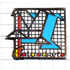 ピンバッジ・方眼紙と折り紙の鳥 CALANDRETO ORIGAMI ピンバッジ・方眼紙と折り紙の鳥 CALANDRETO ORIGAMI