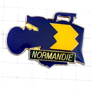 ピンバッジ・テレビTVチャンネル３撮影カメラ映像機器ノルマンディ地方