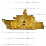 ピンバッジ・軍艦ミリタリー船ボート海軍