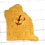 ピンバッジ・電話中のサッカー選手