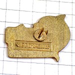 ピンバッジ・白いイルカ海豚ホワイトチョコお菓子ドルフィン NESTLE GALAK WHITE-CHOCOLATE SWISS