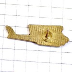 ピンバッジ・ヘリコプター緑カーキ色カナディアン