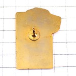 ピンバッジ・茶色い犬イヌ長い垂れ耳ミュゾＭＵＺＯ