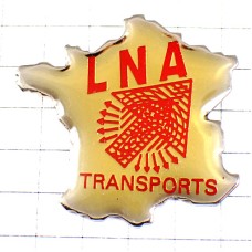 ピンバッジ・矢印LNA交通フランス地図型 ピンバッジ・矢印LNA交通フランス地図型