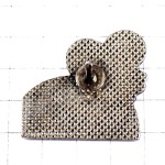 ピンバッジ・ネズミ白鼠マウス