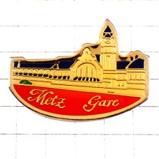 ピンバッジ・メッツ駅アルザス地方 METZ GARE STATION ALSACE LORRAINE FRANCE